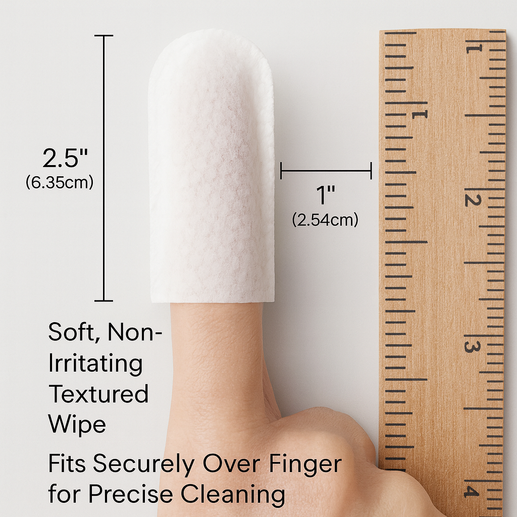 Pet Ear Cleaner Finger Wipes